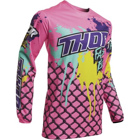 Maillot VTT/Motocross Thor Pulse Fast Boyz Manches Longues N002 2020